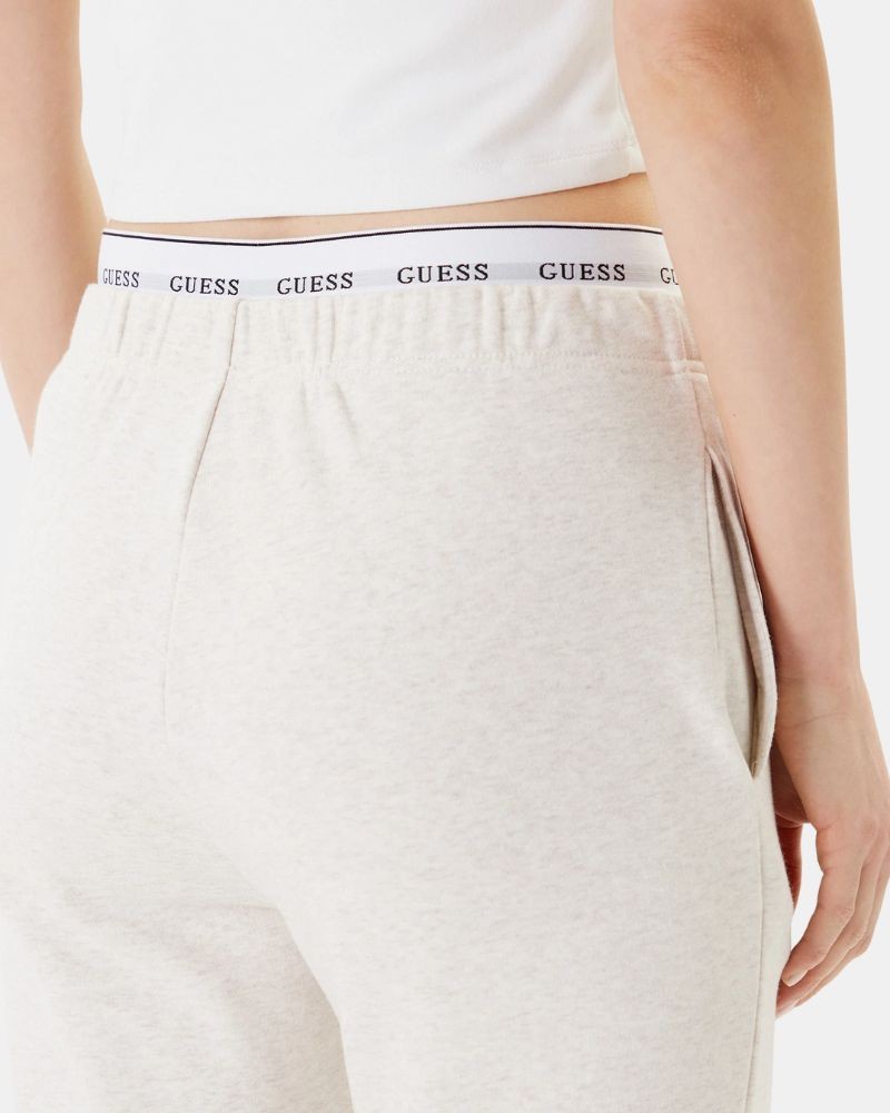 Calças de Fato de Treino Mulher GUESS Bege O5RB01 KCO31