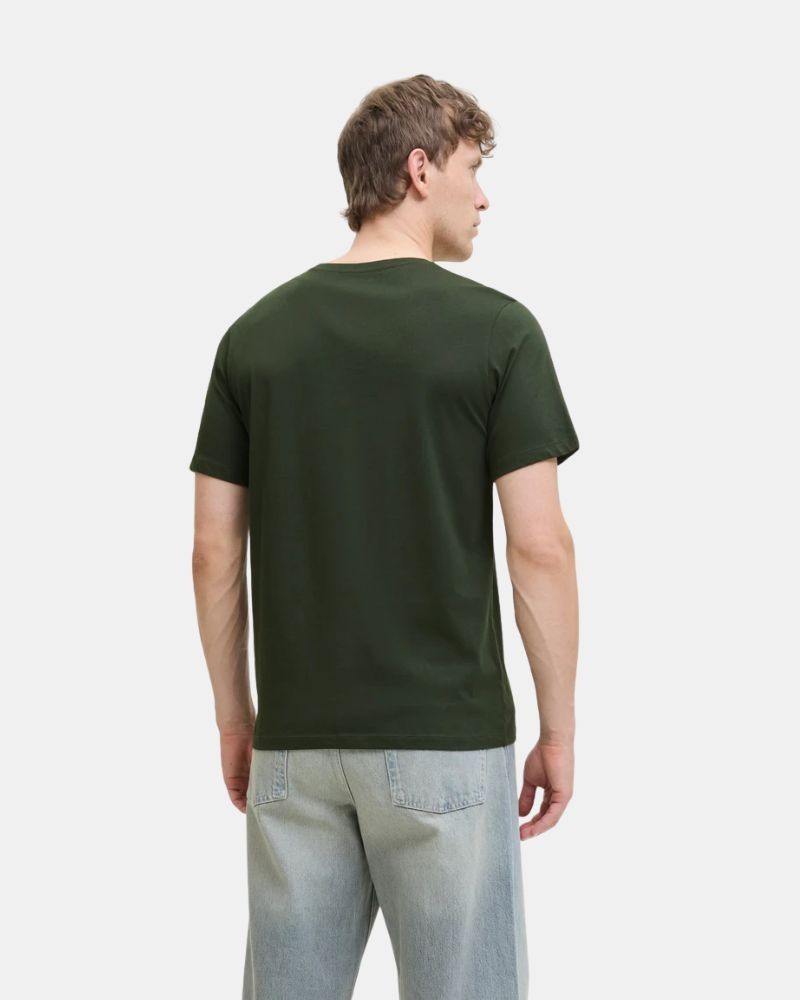  Camisetas Manga corta Hombre JACK AND JONES Verde 12279100 BRANDY