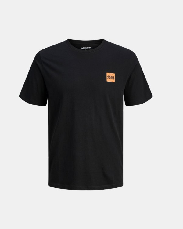  Camisetas Manga corta Hombre JACK AND JONES Negro 12279100 BRANDY