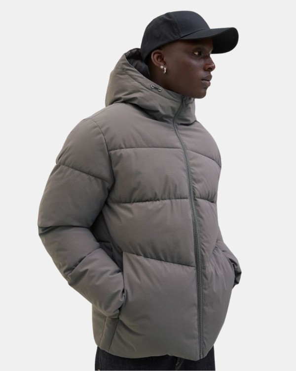  Abrigos Plumas Hombre JACK AND JONES Gris 12283517 GLOBAL