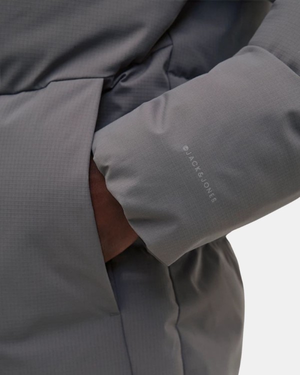  Abrigos Plumas Hombre JACK AND JONES Gris 12283517 GLOBAL