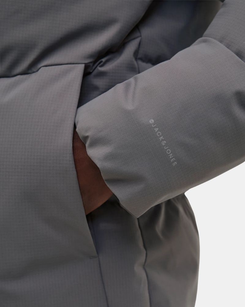  Abrigos Plumas Hombre JACK AND JONES Gris 12283517 GLOBAL