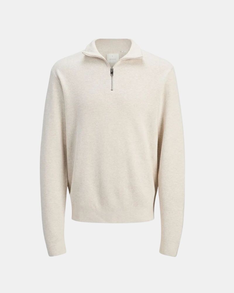 T-shirt de manga comprida Homem JACK AND JONES Nude 12259664 MILANO