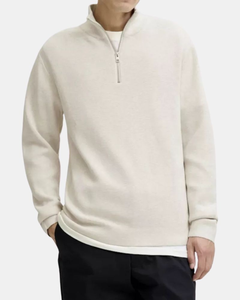  Jersey Manga larga Hombre JACK AND JONES Nude 12259664 MILANO