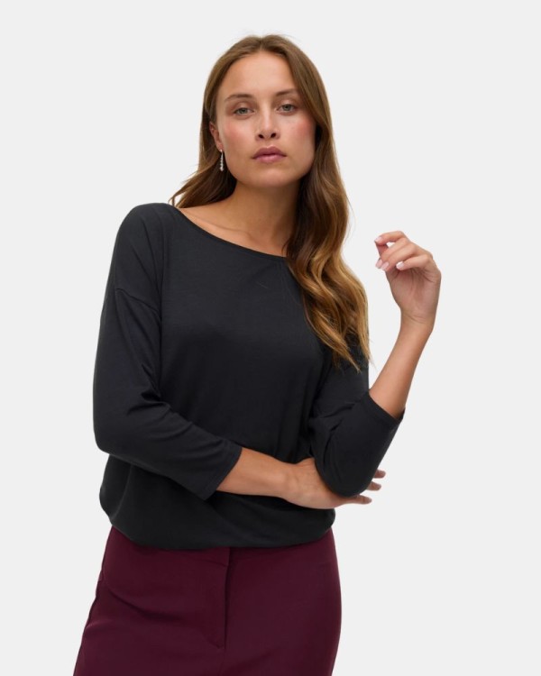 T-shirts Manga comprida Mulher VERO MODA Preto 10334576 AVA