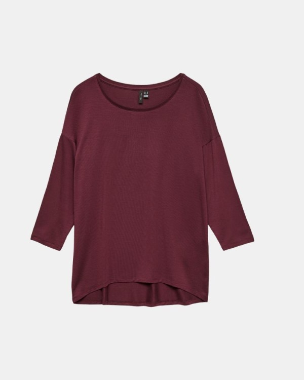  Jersey Manga larga Mujer VERO MODA Rojo 10334576 AVA