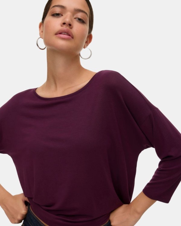  Jersey Manga larga Mujer VERO MODA Rojo 10334576 AVA