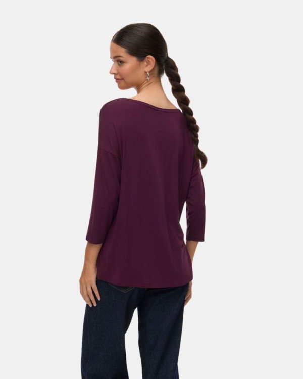 Jersey Manga Comprida Mulher VERO MODA Vermelho 10334576 AVA