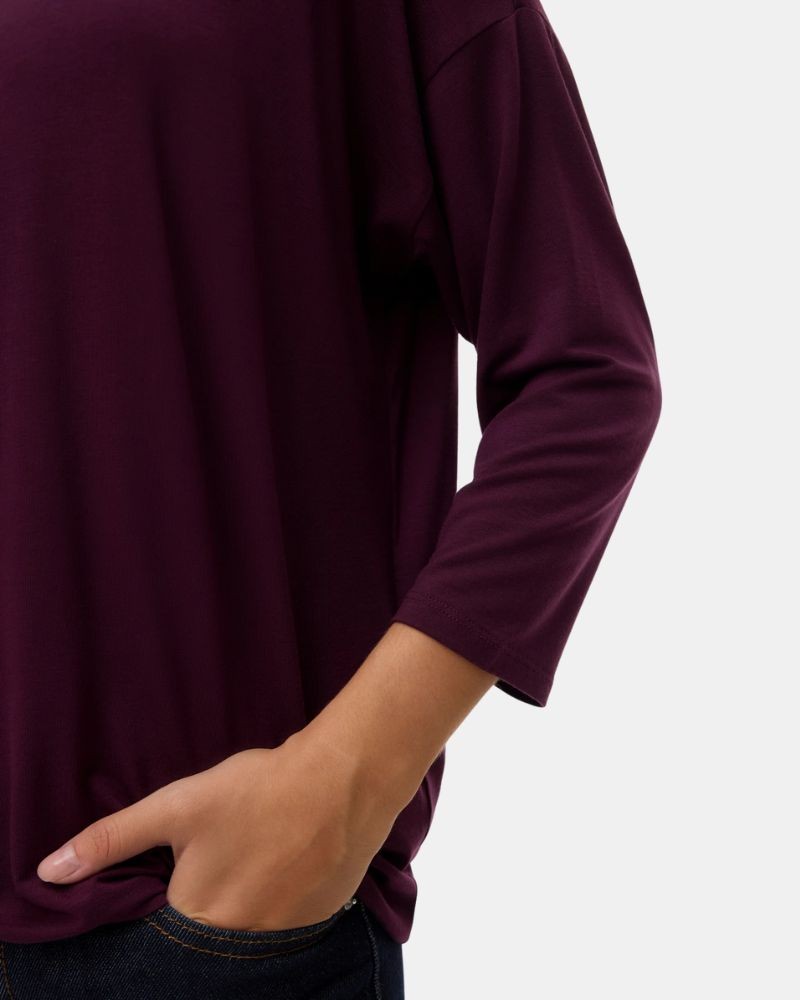 Jersey Manga Comprida Mulher VERO MODA Vermelho 10334576 AVA