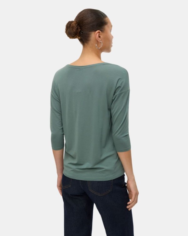 T-shirts Manga comprida Mulher VERO MODA Verde 10334576 AVA