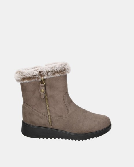 Botas Baixas Mulher Amarpies Taupe 27166