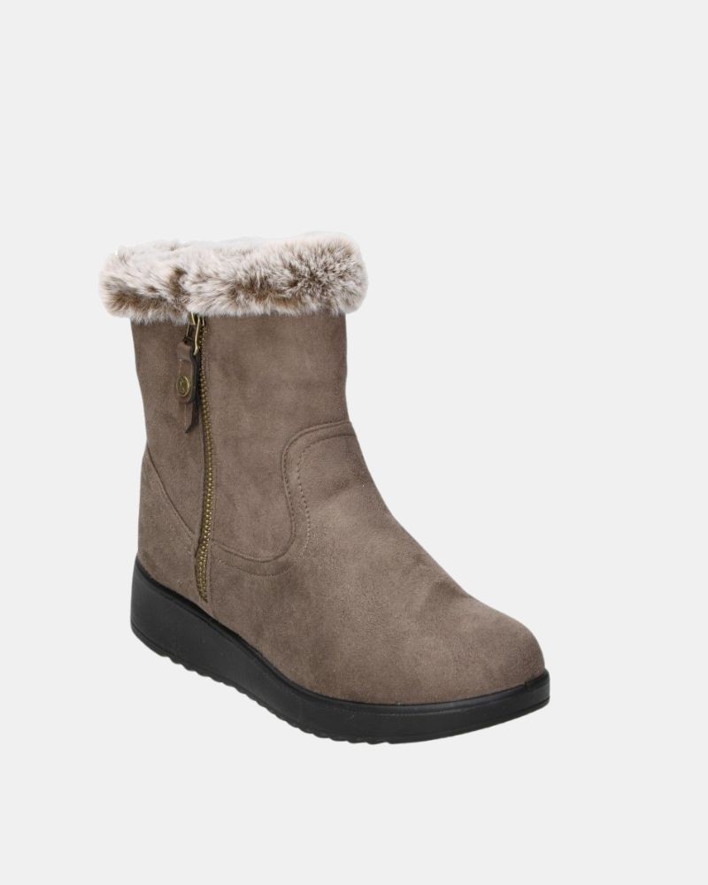 Botas Baixas Mulher Amarpies Taupe 27166