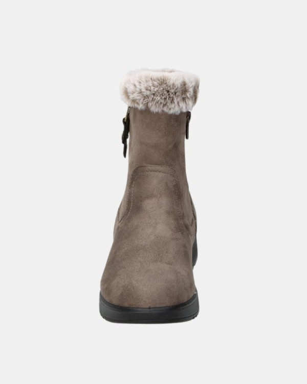 Botas Baixas Mulher Amarpies Taupe 27166