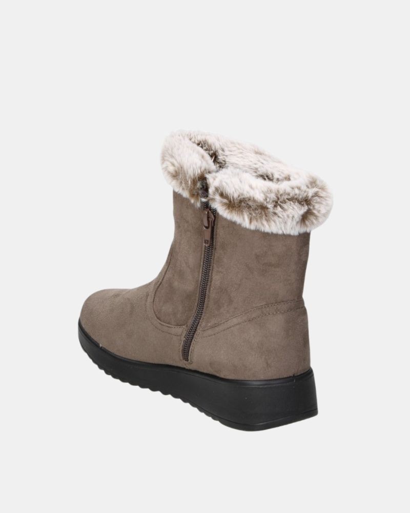 Botas Baixas Mulher Amarpies Taupe 27166