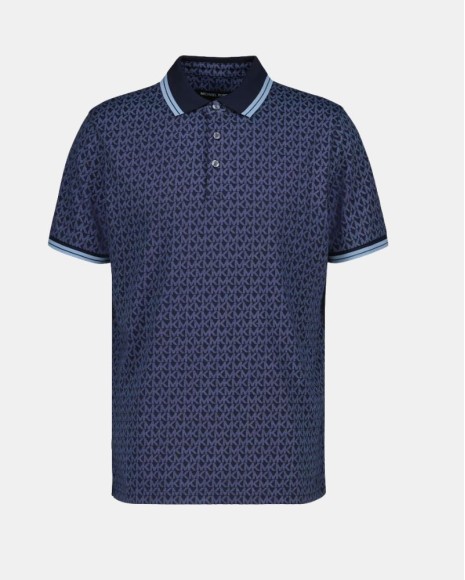  Camisetas Manga corta Polos Hombre MICHAEL KORS Azul CS550V85KS MK SIG GREENWICH POLO