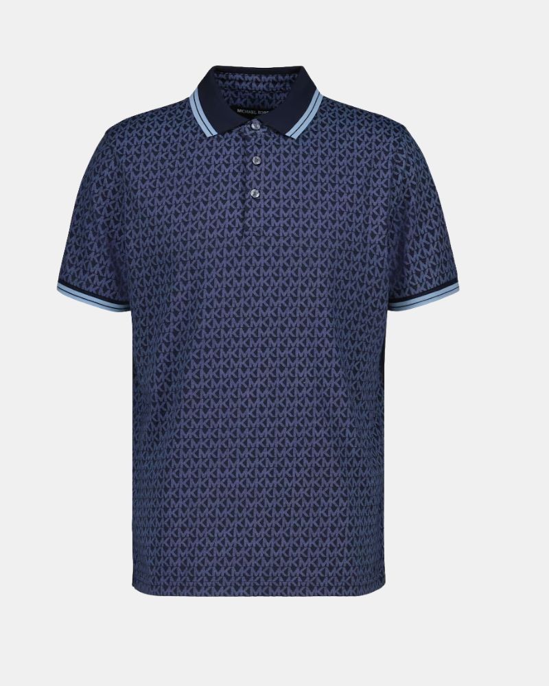  Camisetas Manga corta Polos Hombre MICHAEL KORS Azul CS550V85KS MK SIG GREENWICH POLO