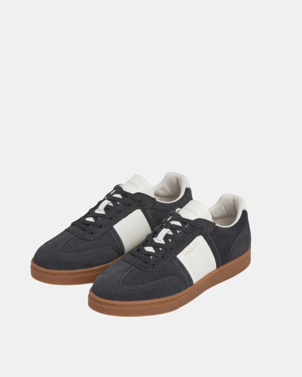  Zapatillas Bajas Hombre HACKETT Gris HMS200054 HARPER LEAGUE