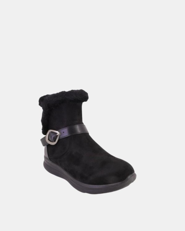  Botines Bajos Mujer Amarpies Negro 29431