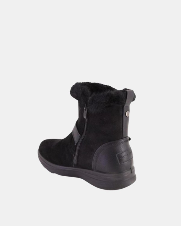  Botines Bajos Mujer Amarpies Negro 29431