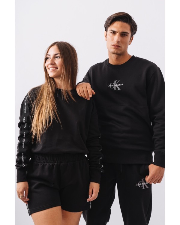 CALVIN KLEIN J30J320837BEH CREW NECK Sudaderas Manga larga Sin capucha Hombre Negro