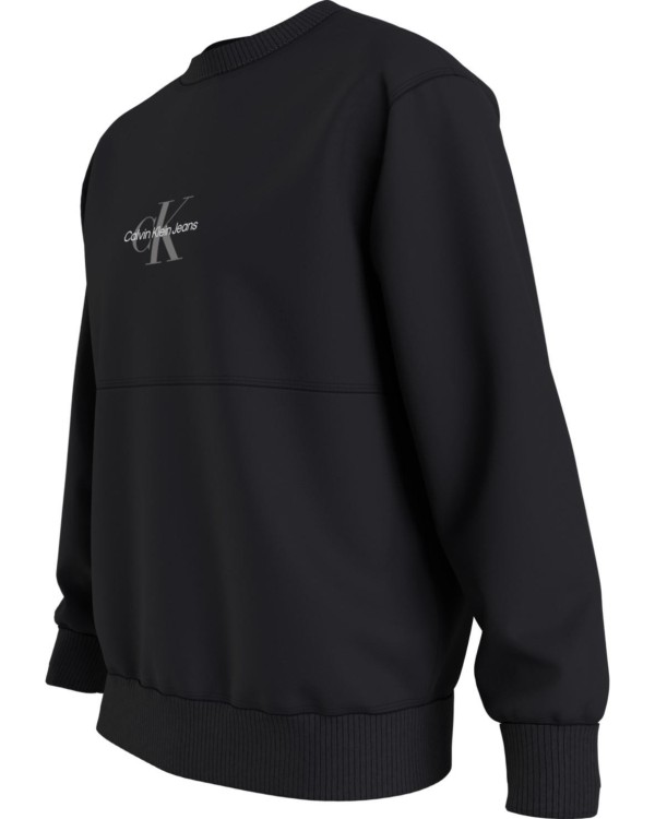 CALVIN KLEIN J30J320837BEH CREW NECK Sudaderas Manga larga Sin capucha Hombre Negro