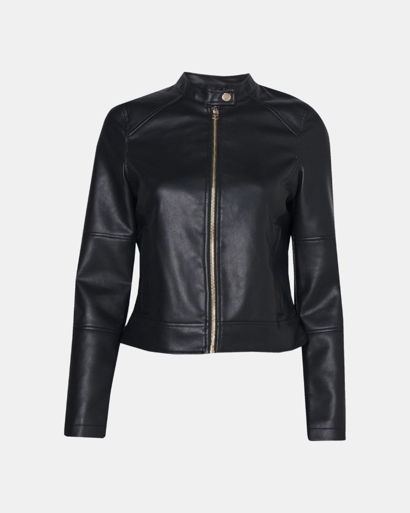  Abrigos Manga larga Cazadora Mujer VERO MODA Negro 10310415 DIXIEMARIA