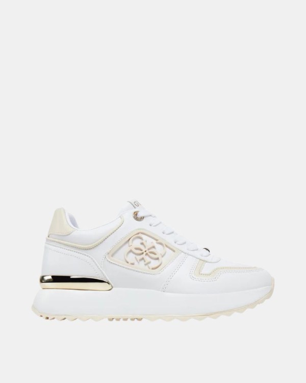 Zapatillas Bajas Mujer GUESS Blanco KOYAA FLJKOY ELE12
