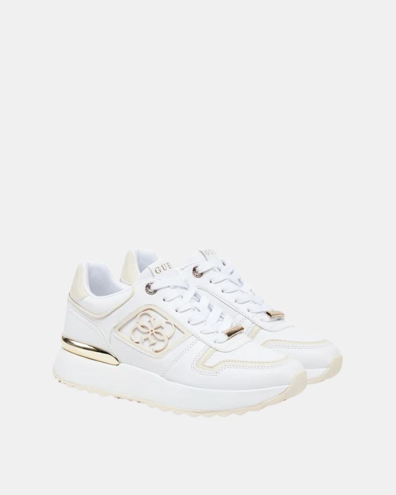  Zapatillas Bajas Mujer GUESS Blanco KOYAA FLJKOY ELE12