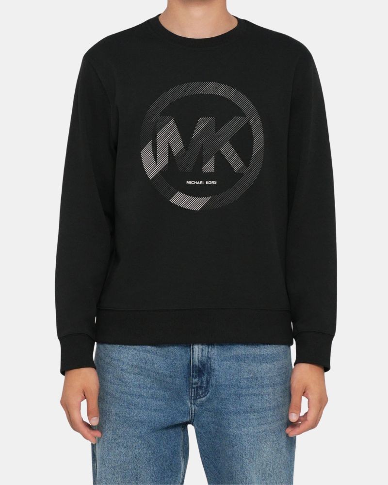  Sudaderas Manga larga Hombre MICHAEL KORS Negro CF552G25MF SPORT MK CREW