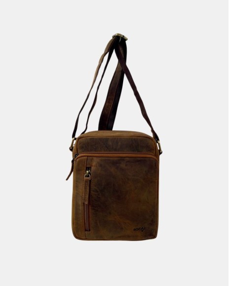 Bolsos Bandoleras Hombre  Marrón 7141