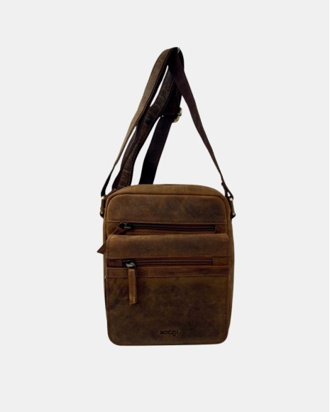  Bolsos Bandoleras Hombre  Marrón 25603