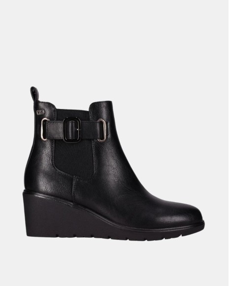  Botines Bajos Mujer CHIKA 10 Negro CLAKISA 03