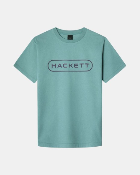  Camisetas Manga corta Hombre HACKETT Verde HM5000007 HS ESSENTIAL TEE