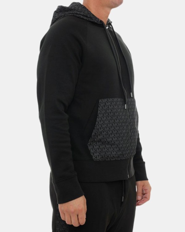  Sudaderas Manga larga Hombre MICHAEL KORS Negro CF552Q55MF NEW SIG FULL ZIP