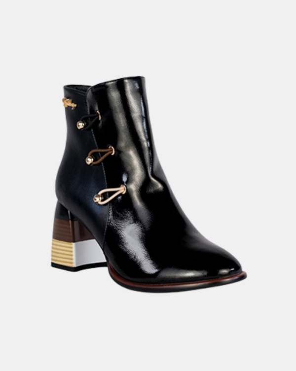 Botines Mujer RockAway Negro 84558