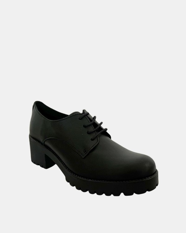  Zapatos Mocasines Mujer RKS Negro 820812