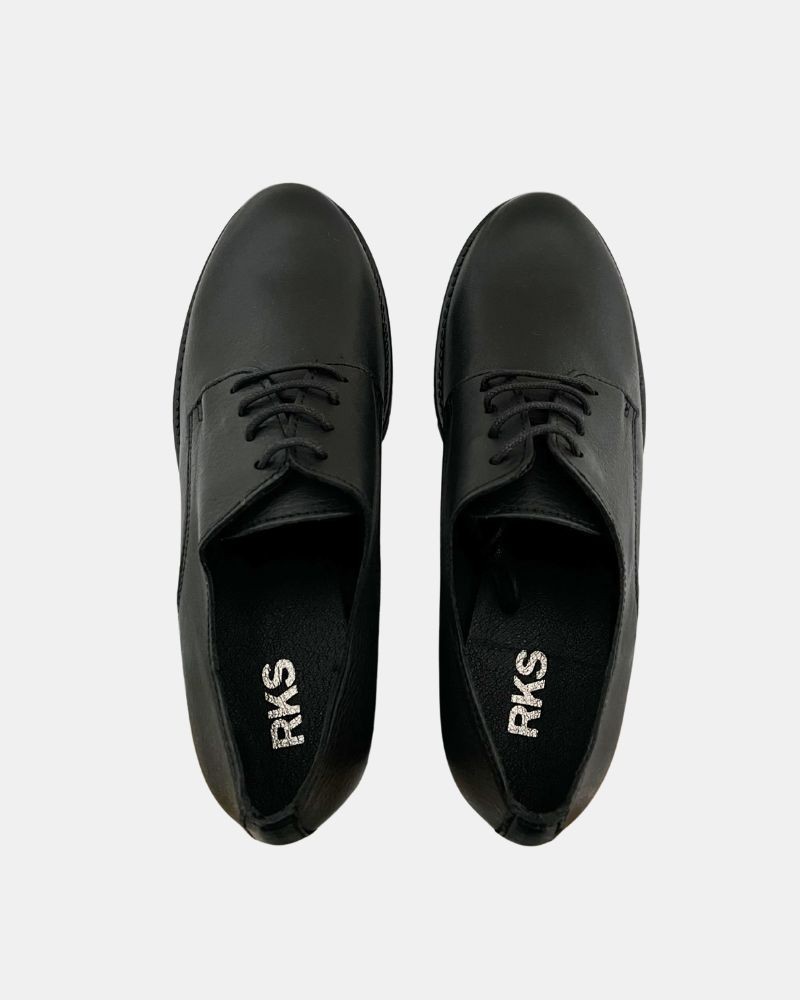  Zapatos Mocasines Mujer RKS Negro 820812