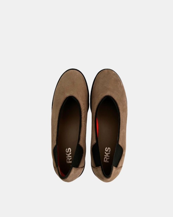  Zapatos Bailarinas Mujer RKS Taupe MAWI40