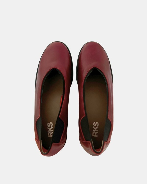  Zapatos Bailarinas Mujer RKS Burdeos MAWI20