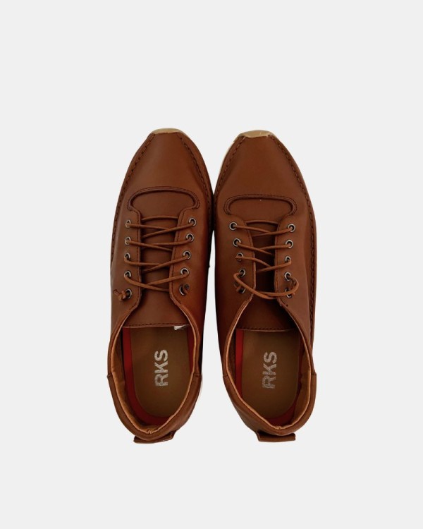 Zapatillas Bajas Mujer RKS Marrón NOVOA20