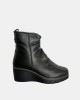  Botines Bajos Mujer RKS Negro 5026