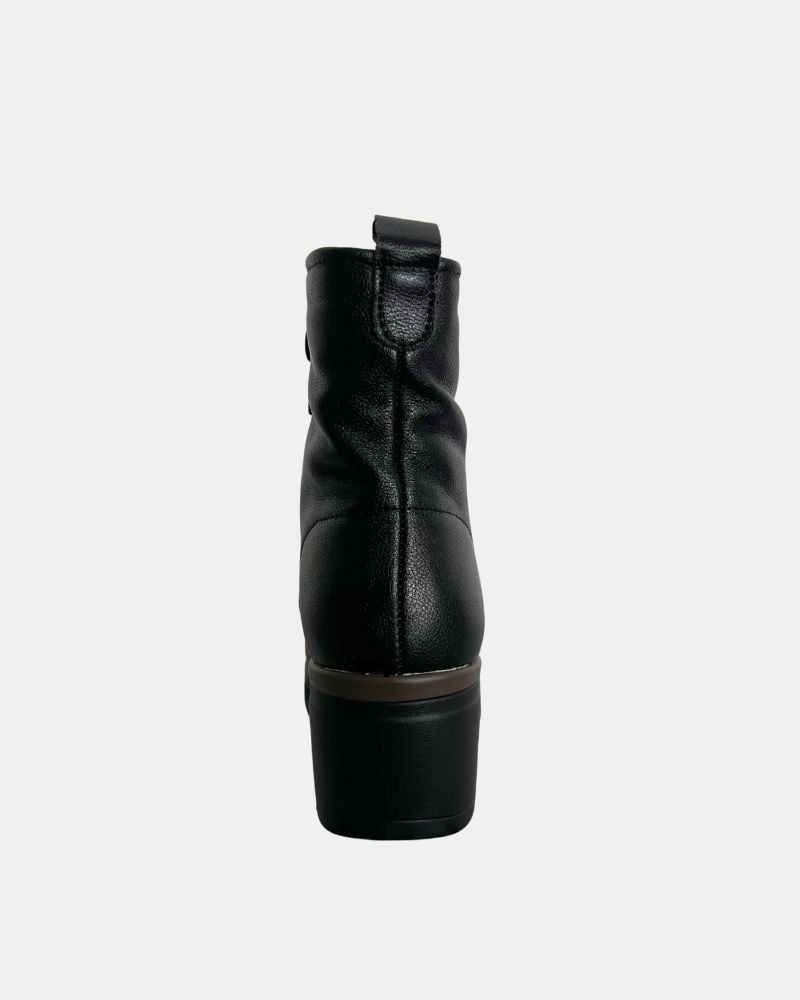  Botines Bajos Mujer RKS Negro 5026