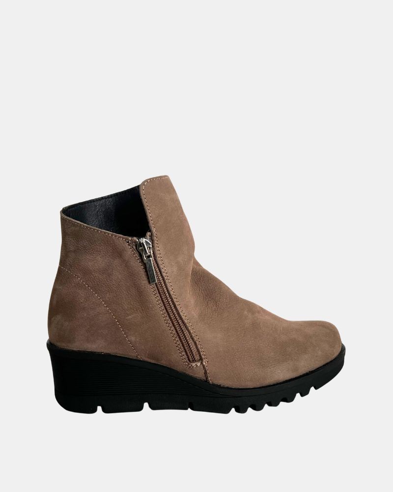  Botines Bajos Mujer RKS Taupe MIA40