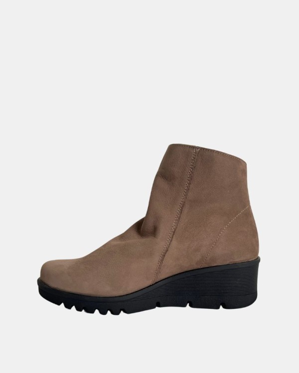  Botines Bajos Mujer RKS Taupe MIA40