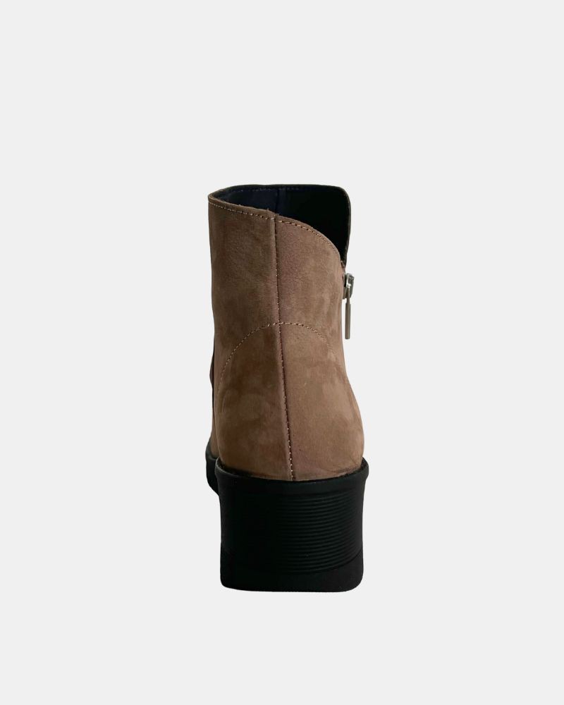  Botines Bajos Mujer RKS Taupe MIA40
