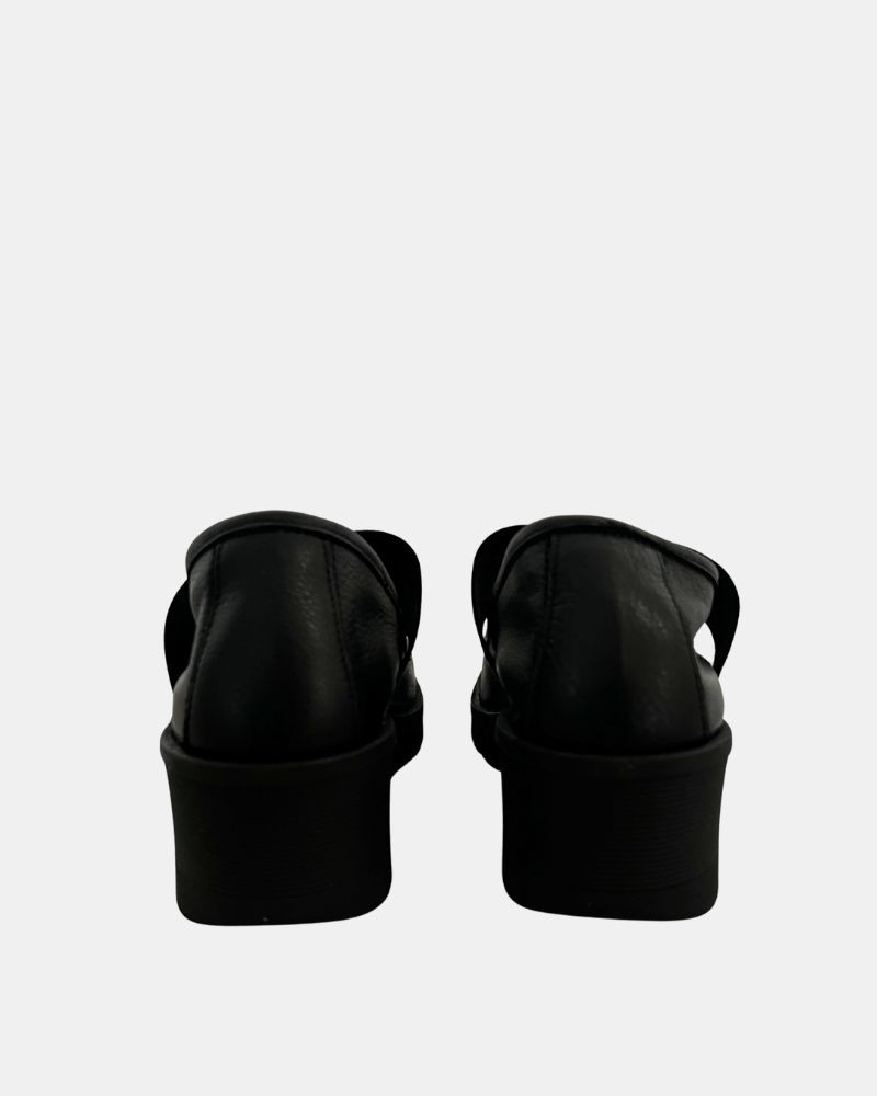  Zapatos Bailarinas Mujer RKS Negro MOA10