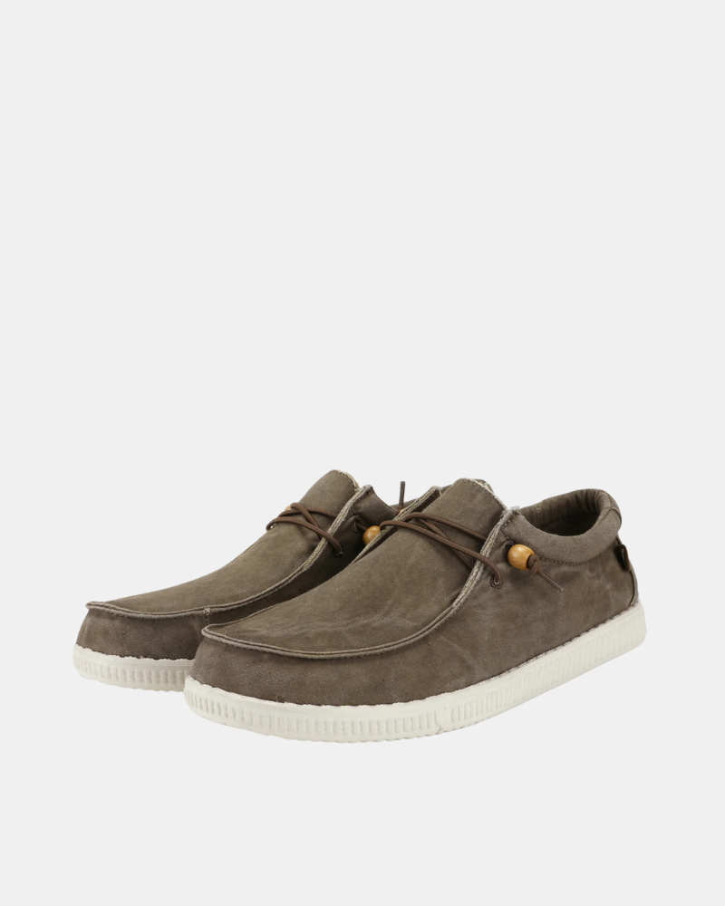  Zapatos Hombre Walkin Pitas Taupe WALLABI WASHED