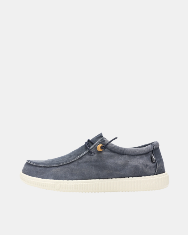  Zapatos Hombre Walkin Pitas Azul WALLABI WASHED