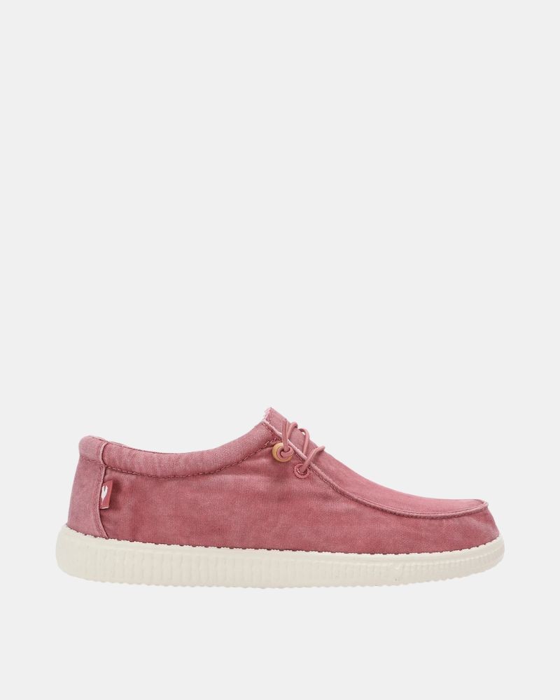  Zapatos Bajos Hombre Walkin Pitas Rojo WALLABI WASHED
