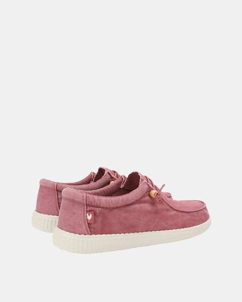  Zapatos Bajos Hombre Walkin Pitas Rojo WALLABI WASHED